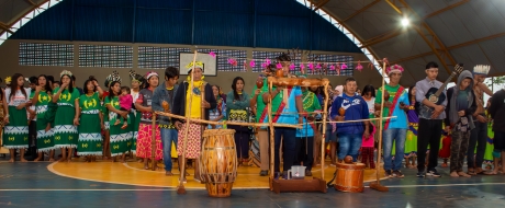Itaipu participa da abertura da 18ª Semana Cultural Indígena Guarani